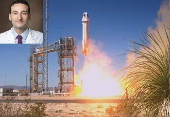 سفر متخصص قلب ایرانی به فضا / عکس