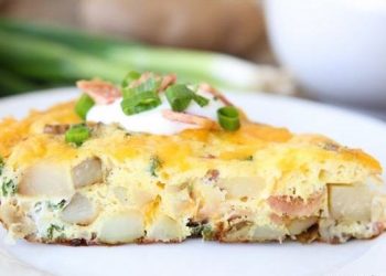 اموزش درست کردن فریتاتای پنیر وسیب زمینی