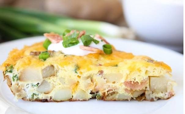 اموزش درست کردن فریتاتای پنیر وسیب زمینی