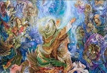 تابلوهای ارادتمندی؛ از سلطان محمد نقاش و آقامیرک تا استاد فرشچیان