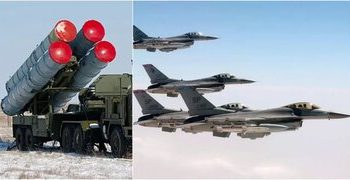 نبرد میان اف ۱۶ آمریکایی و اس ۴۰۰ روسی / برنده کدام است؟