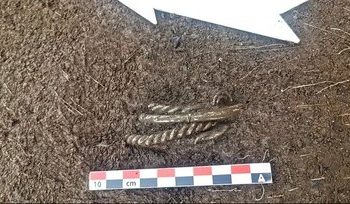 کشف دستبندهای نقره هزار ساله در کوه/ عکس