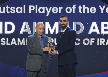درخشش فوق‌ستاره ایرانی؛ احمدعباسی مرد سال فوتسال آسیا شد