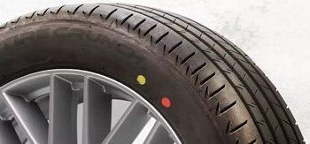 ماجرای نقطه قرمز و زرد رنگ روی لاستیک خودرو چیست؟