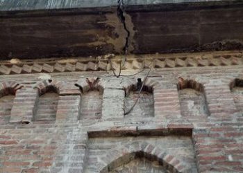 بخشی از طاق پُل تاریخی بابل فرو ریخت