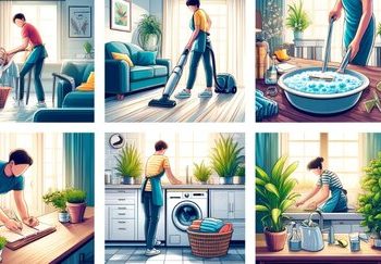 بخاطر این پنج دلیل خانه‌تکانی را خانوادگی انجام دهید