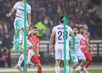 پرش باورنکردنی رضا غندی‌پور؛ پدیده ایرانی در مقایسه با رونالدو