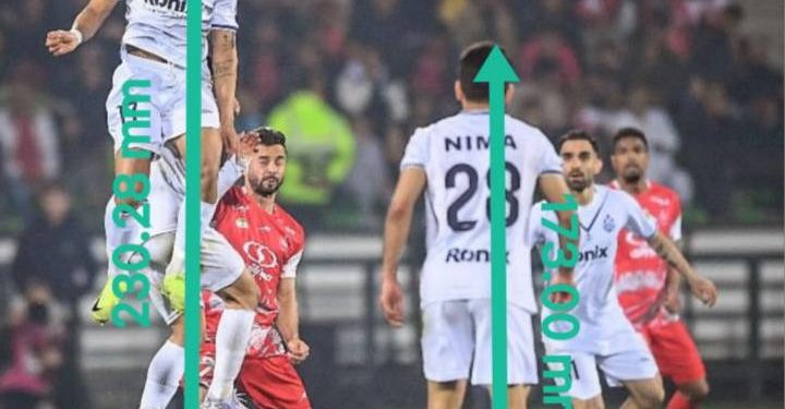 پرش باورنکردنی رضا غندی‌پور؛ پدیده ایرانی در مقایسه با رونالدو