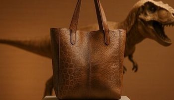 ورود دایناسورها به صنعت مد / تولید پوشاک آینده با چرم تی‌رکس!