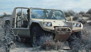 شاسی‌بلند نظامی لامبورگینی/ یک خودروی عجیب و ناشناخته