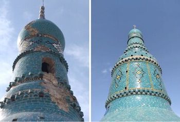 تخریب گنبد امامزاده شاه حمزه قم/ علت و جزئیات