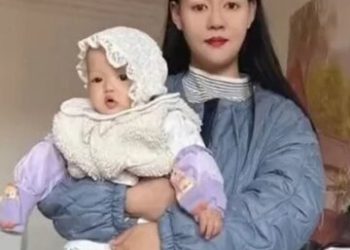 تغییر عجیب چهره یک زن چینی در دوران بارداری/ عکس