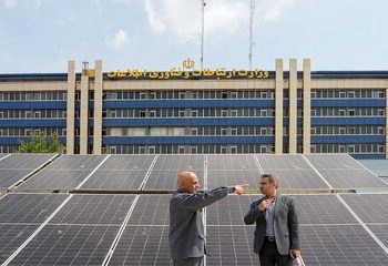 تولید برق خورشیدی در وزارت ارتباطات از مرز ۳۳۰ کیلووات گذشت