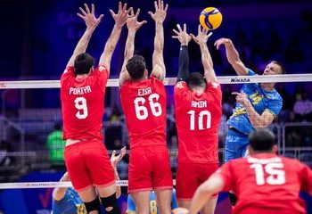 پایان هفته تلخ با برد اوکراین؛ طلسم والیبال ایران شکسته شد!