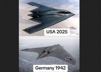 شباهت شگفت‌انگیز «بی ۲» به بمب‌افکنی که ارتش هیتلر ساخت