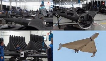 تصاویر بی‌سابقه از بزرگ‌ترین کارخانه پهپاد دنیا؛ روسیه روزانه ۵۰۰ پهپاد «گرن-۲» خواهد ساخت!