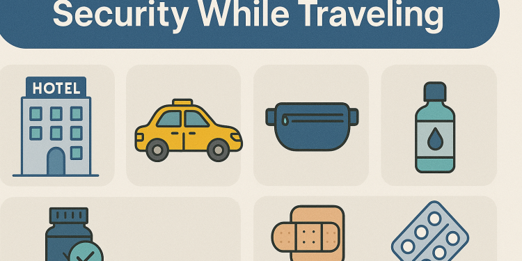رعایت امنیت در سفر روش‌ جلوگیری از دزدی و لیست دارو ضروری
