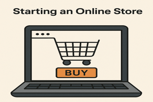 ۱. راه‌اندازی فروشگاه اینترنتی 🛒