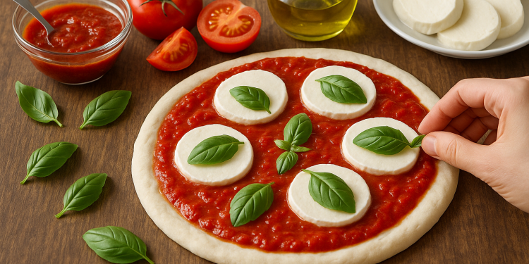طرز تهیه پیتزای ایتالیایی اصل در خانه