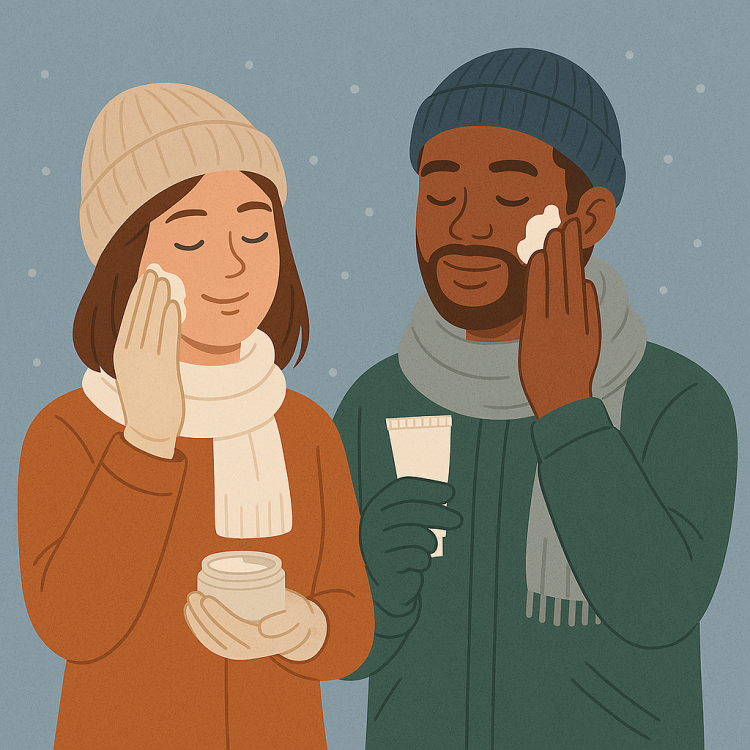 مراقبت از پوست در فصل سرد 