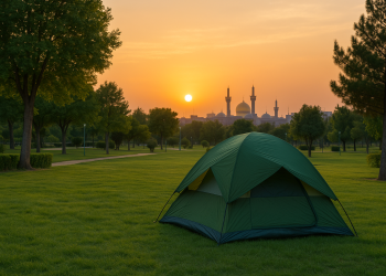 معرفی ۲۰ پارک مشهد برای زدن چادر و اسکان مسافر