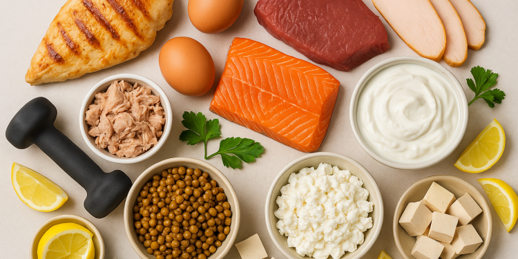 10 خوراکی با پروتیین بالا برای ورزشکاران و بدنسازی
